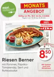 Maximarkt Flugblatt Seite 1