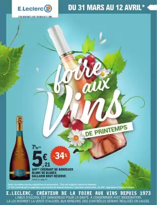 Catalogue E.Leclerc (valable jusqu'au 12-04)