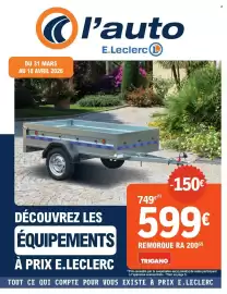 Catalogue E.Leclerc L'Auto page 1