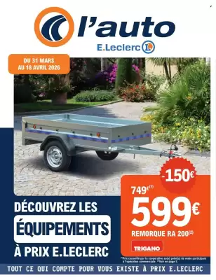 E.Leclerc L'Auto (valable jusqu'au 18-04)