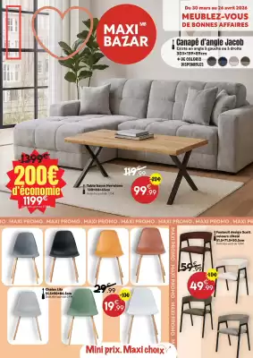 Maxi Bazar (valable jusqu'au 26-04)