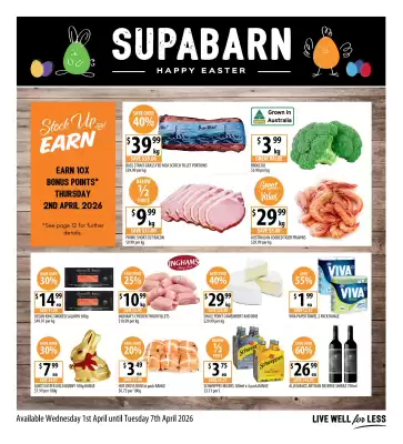 Supabarn catalogue (valid until 7-04)