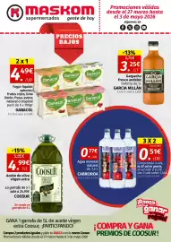 Folleto Maskom Supermercados Página 1