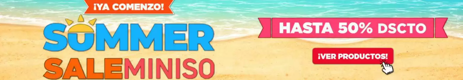 Catálogo Miniso Página 1