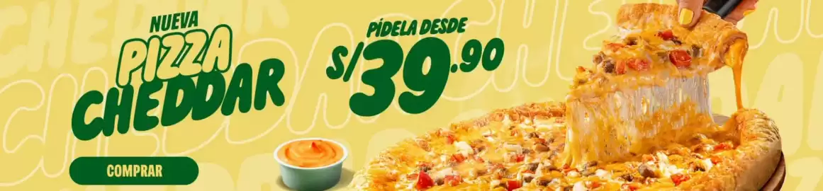 Catálogo Papa John's Página 1