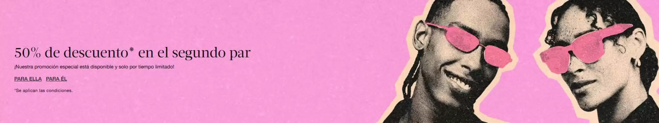 Sunglass Hut (válido hasta 30-04)