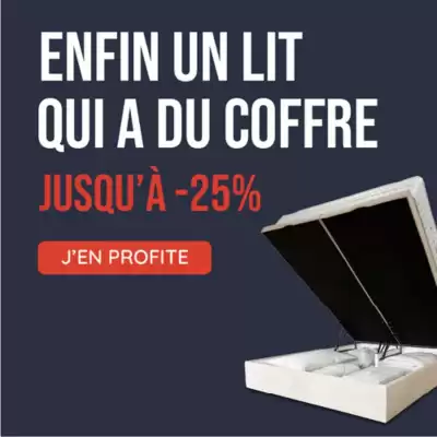 Maison de la Literie (valable jusqu'au 19-04)