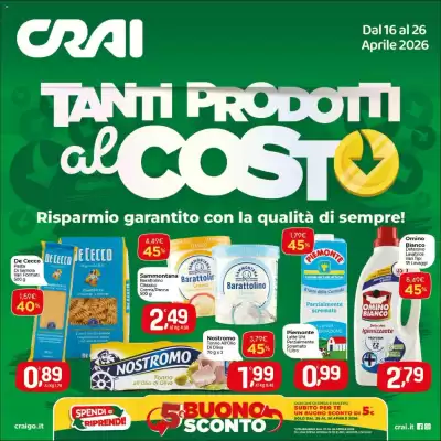 Crai (valido fino al 26-04)