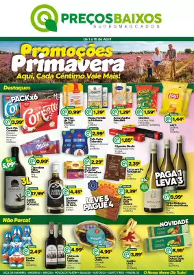 Folheto Supermercados Preços Baixos (válido até 16-04)