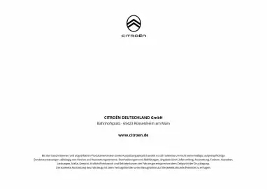 Citroën Prospekt Seite 21