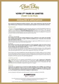 Catalogue Alain Afflelou page 1