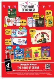 Bargain Booze leaflet Page 1