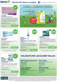 Benu Gyógyszertárak akciós újság Oldal 28