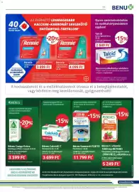 Benu Gyógyszertárak akciós újság Oldal 11