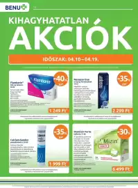 Benu Gyógyszertárak akciós újság Oldal 14