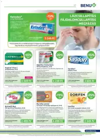 Benu Gyógyszertárak akciós újság Oldal 17