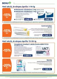 Benu Gyógyszertárak akciós újság Oldal 2