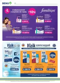 Benu Gyógyszertárak akciós újság Oldal 24