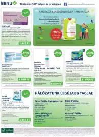 Benu Gyógyszertárak akciós újság Oldal 28