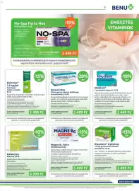 Benu Gyógyszertárak akciós újság Oldal 9