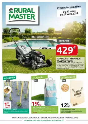 Catalogue Rural Master (valable jusqu'au 25-04)