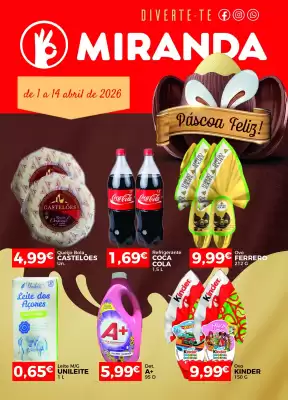 Folheto Miranda Supermercados (válido até 14-04)