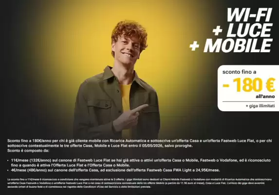 FASTWEB (valido fino al 5-05)