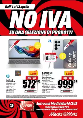 MediaWorld (valido fino al 12-04)