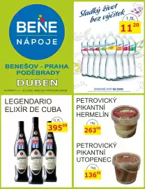 BENE Nápoje leták Strana 1