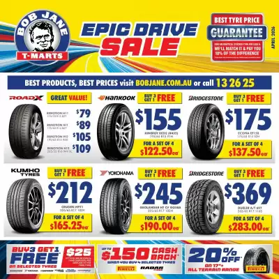 Bob Jane T-Marts (valid until 30-04)