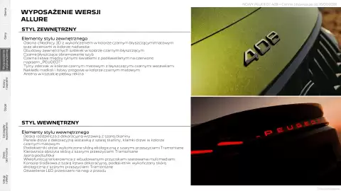 Peugeot gazetka | 408 Strona 6