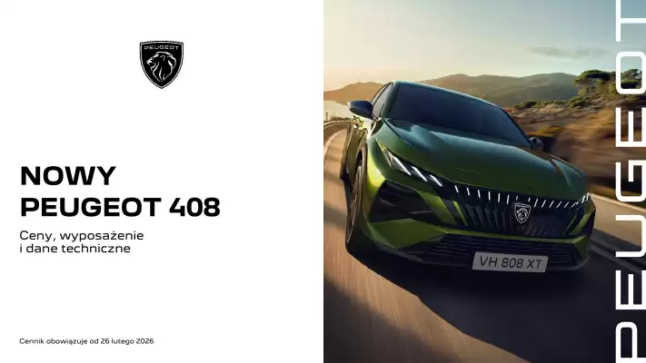 Peugeot gazetka (ważność do 30-04)