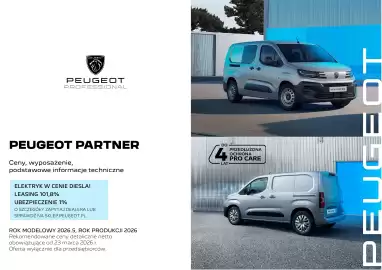 Peugeot gazetka | Partner Strona 1