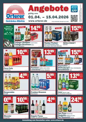 Orterer Getränkemarkt (gültig bis 15-04)