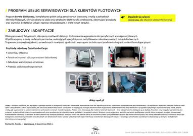 Opel gazetka | Combo Cargo Strona 16