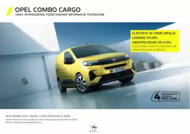 Opel gazetka | Combo Cargo Strona 1