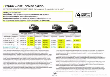 Opel gazetka | Combo Cargo Strona 5