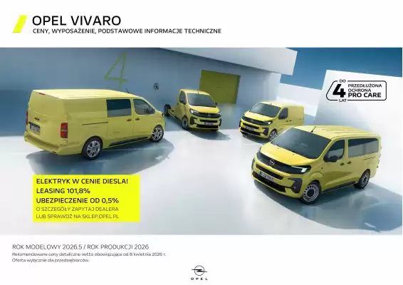 Opel | Vivaro (ważność do 31-05)