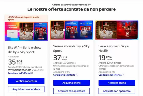 Sky (valido fino al 30-04)