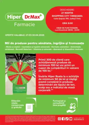 Dr.Max (valid până la 30-04)