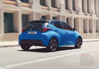 Toyota Flugblatt | Yaris Seite 10