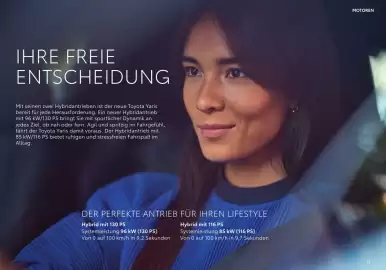 Toyota Flugblatt | Yaris Seite 11