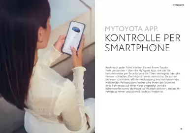 Toyota Flugblatt | Yaris Seite 19
