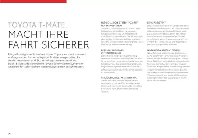 Toyota Flugblatt | Yaris Seite 20