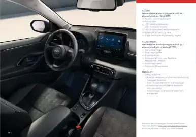 Toyota Flugblatt | Yaris Seite 26