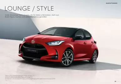 Toyota Flugblatt | Yaris Seite 29