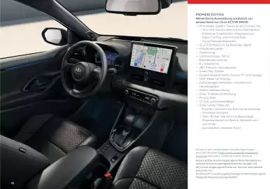 Toyota Flugblatt | Yaris Seite 32