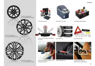 Toyota Flugblatt | Yaris Seite 43
