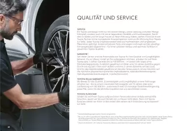 Toyota Flugblatt | Yaris Seite 46