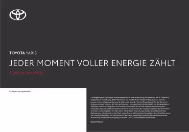 Toyota Flugblatt | Yaris Seite 48